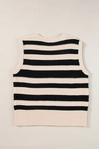 Charlotte Color Block Sweater Vest