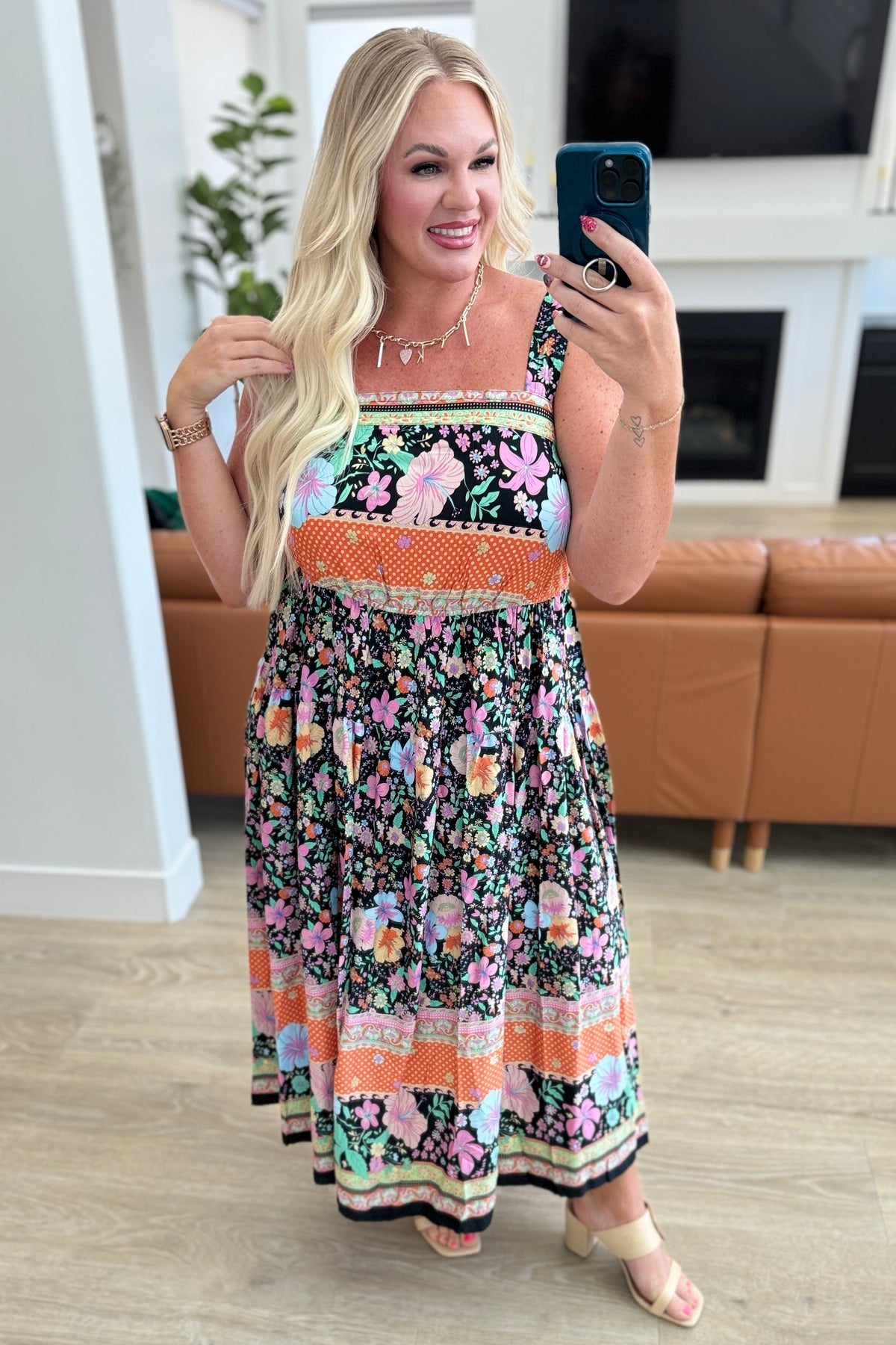 You Can Count On It Floral Summer Dress