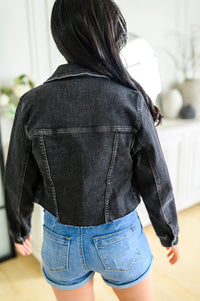 Charlie Cropped Denim Jacket