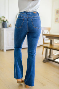 Francine High Rise Tummy Control Flared Jeans