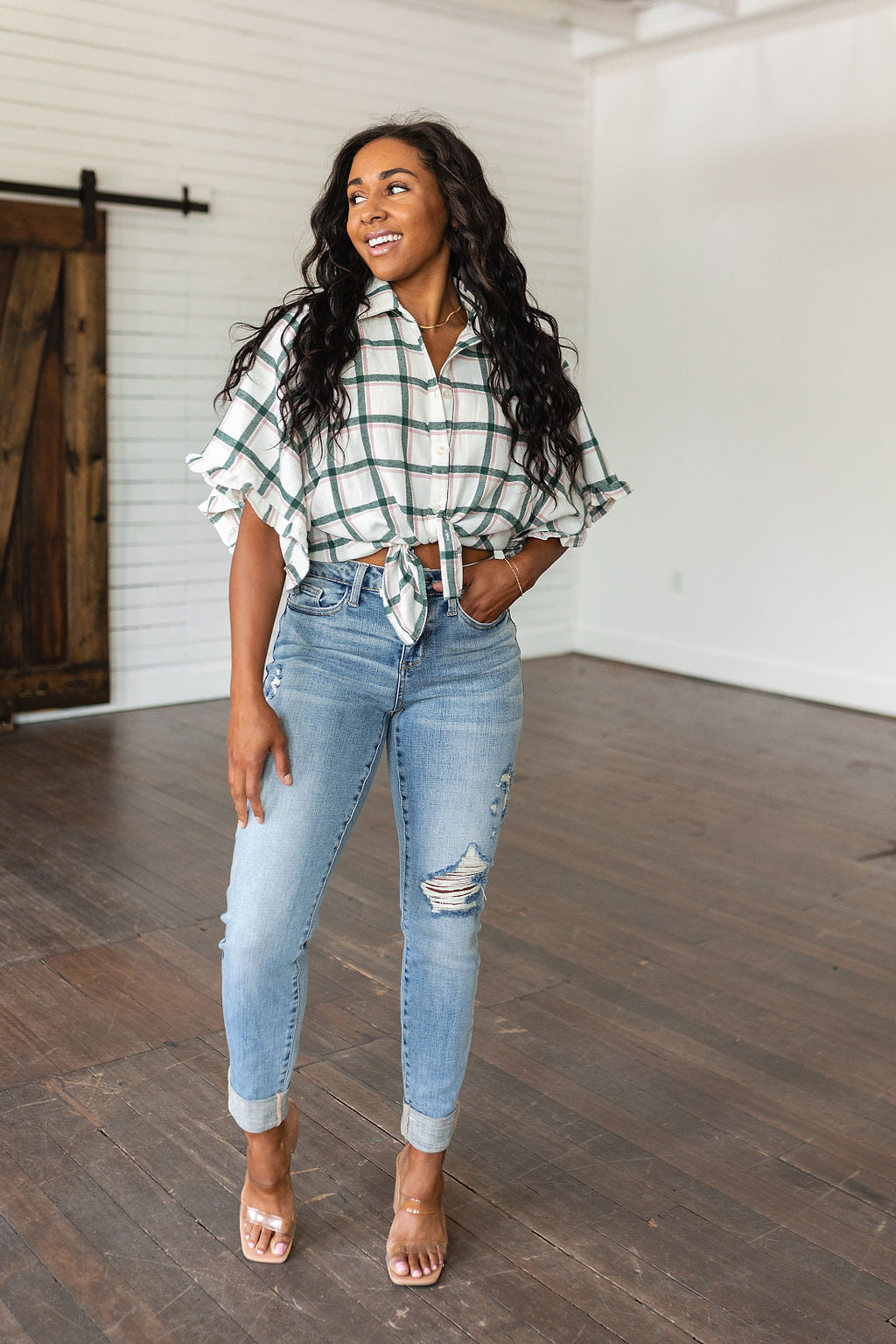 Perfect Picnic Plaid Top