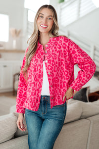 Wild At Heart Animal Print Button Down